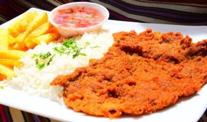 Apanado tradicional ecuatoriano