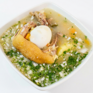 Caldo de gallina