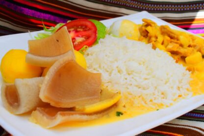 Platos tradicionales Quito | Guatita ecuatorianoa domicilio